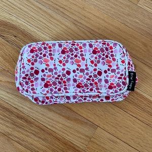 Ashley Mary dual zipper makeup case